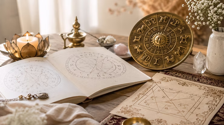 Astrologie Védique et astrologie occidentale comparaison thème natal